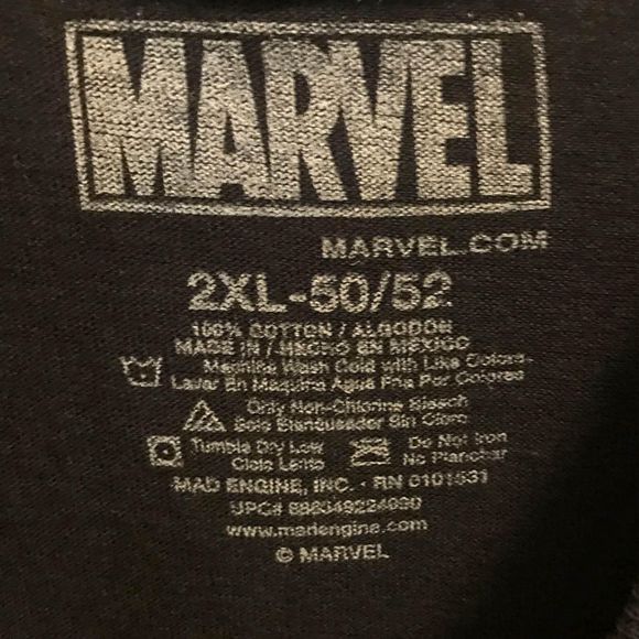 Marvel Loki Black Tshirt Size 2XL New Without Tags - Picture 3 of 4